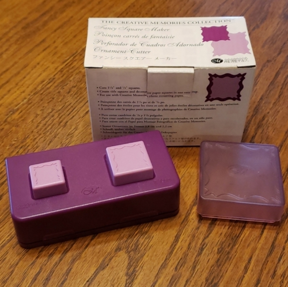 New Creative Memories fancy Square maker